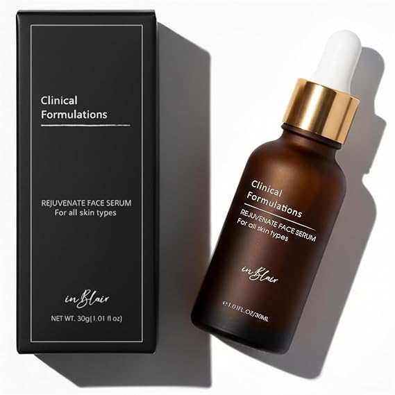 Rejuvenate Face Serum for Wrinkles, Dark Spots with Hyaluronic Acid