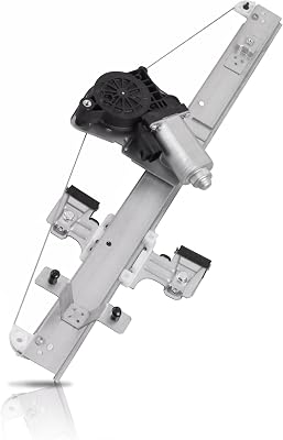 741-389 Power Window Regulator wMotor Rear Passenger Side Compatible for 2007-2013 Chevrolet SilveradoGMC Sierra 1500 2500HD 3500HD Right Side 15901327