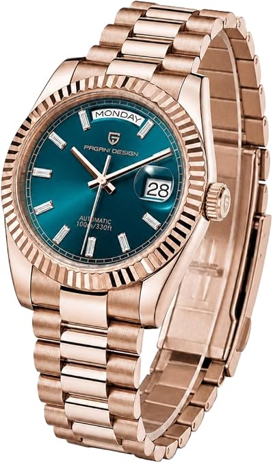LACZ DENTON Pagani Design DD36 Men's Watches Luxury Automatic Watch Men AR Sapphire Glass Mechanical Wristwatch Men 10Bar ST16 Movt