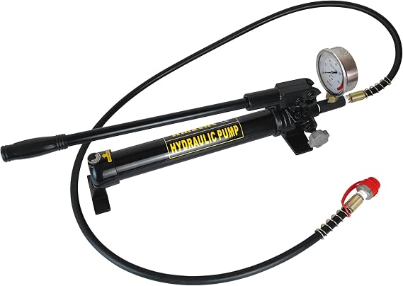 Hydraulic Hand Pump 10000 PSI 2 Speed Power Pack CP-700-2 | Hydraulic Technicians Industrial Mechanics 10000 PSI Manual Pump for Lifting Punching Cutting Bending Jacks Cylinders Repair