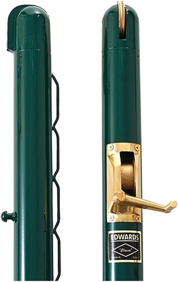 Edwards Classic Round Posts 3" - Green (Pair)
