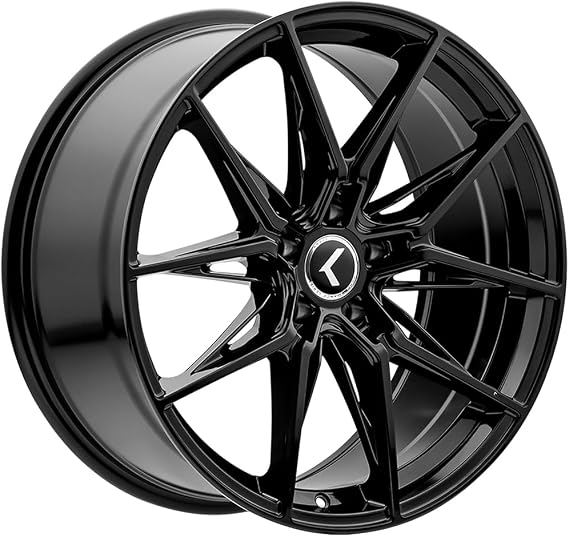 Evolve KR196 Gloss Black 19X8.5 5-112 30MM 66.56MM