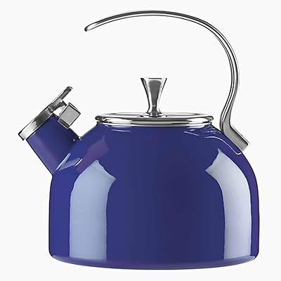 Kate Spade Deco Dot Colbalt Kettle, 3.80 LB, Cobalt