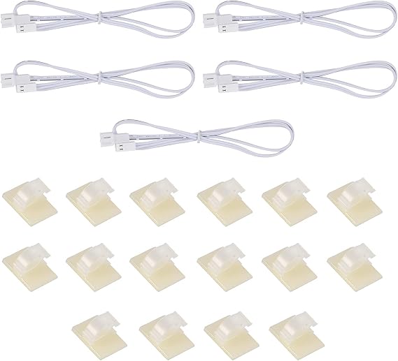 Litever 20" Extension Cable 22AWG. L822 Connectors. 5-Pack