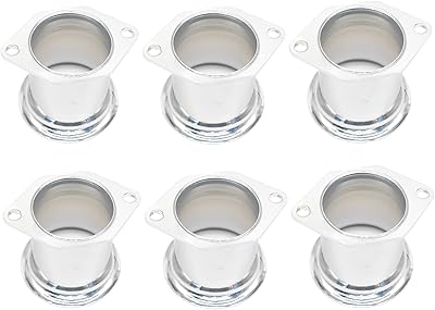 Velocity Stacks Air Horn Pipe Trumpet Replacement for Weber 40 44 48 IDF6Pcs