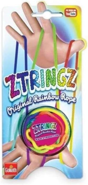 Goliath Ztringz - Twist, Turn and Create with The Original Rainbow Rope - Recommended for Ages 5 and Up