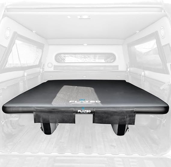 FLATED Air-Deck Full-Standard DECK56 - Versatile 5.5 ft Inflatable Raised Sleeping Platform Air Mattress for Full Size Short Bed Trucks, Vans, SUVs, and RVs