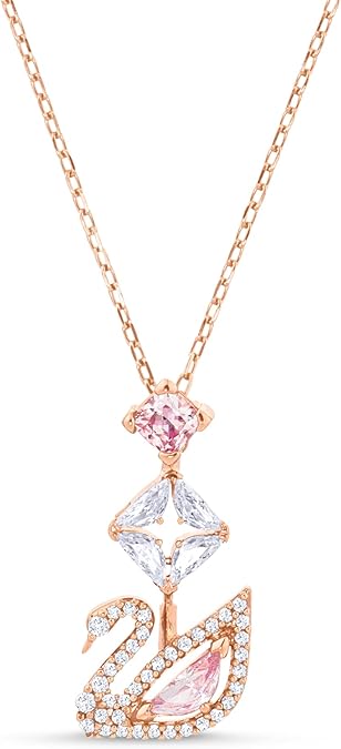 Swarovski Dazzling Swan Crystal Y-Shaped Necklace