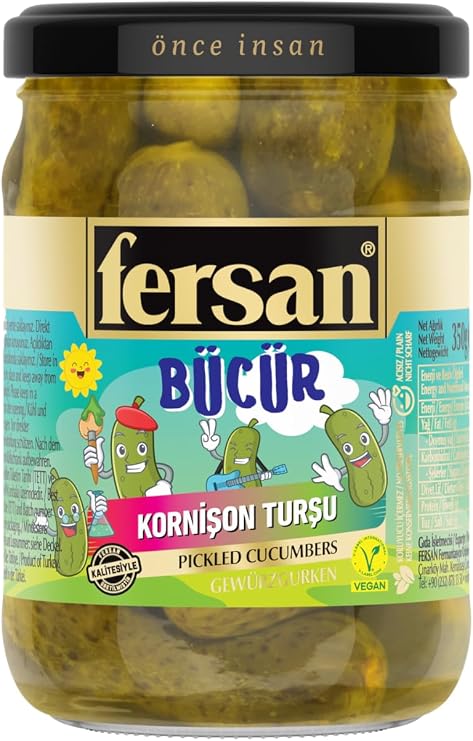 Fersan Bücür Kornişon Turşusu 350 G