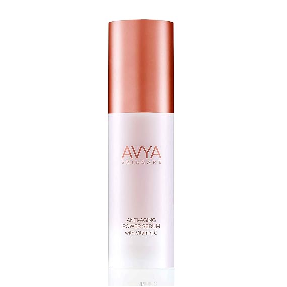 AVYA Skincare Anti-Aging Power Serum with Retinol, 1 fl oz | Hyaluronic Acid plumps and brightens skin while Retinol reduces fine lines and boosts collagen for a smoother look