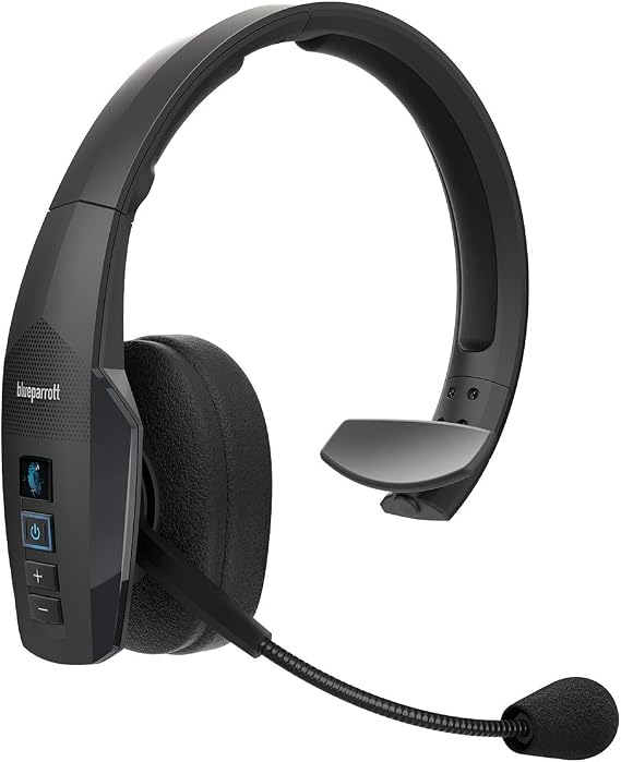 BlueParrott B450-XT Noise Cancelling Bluetooth Headset Industry Leading Sound with Long Wireless Range, Extreme Comfort and Up to 24 Hours of Talk Time
