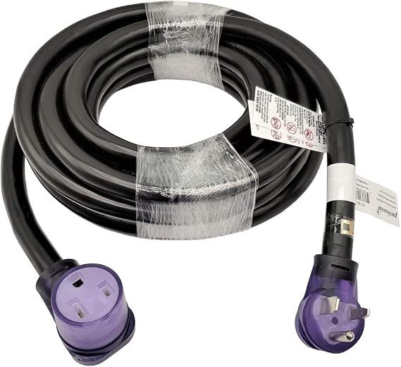 Parkworld 6AWG NEMA 6-50 Extension Cord 50 AMP, 250-Volt 6 Gauge Welder Extension Cord 50A 3-Prong 6-50P to 6-50R (15FT)