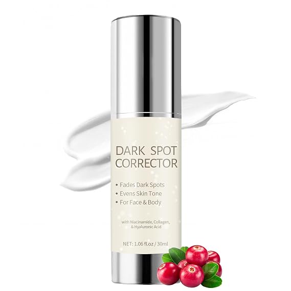 Dark Spot Remover Serum with Niacinamide & Hyaluronic Acid for Skin Care | Face & Body Serum for Uneven Skin Tone, Sun Spots & Acne Marks, Hydrating Anti-Aging Skincare for Women & Men, 1.06 oz