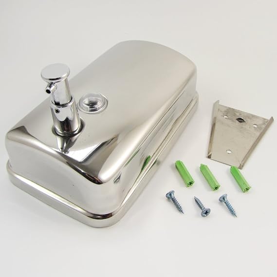 Steel Stainless Wall Mount Soap Lotion Dispenser 800ml