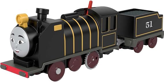 Thomas & Friends Motorized Toy Train Hiro Battery-Powered Engine with Tender for Preschool Pretend Play Kids Ages 3+ Years