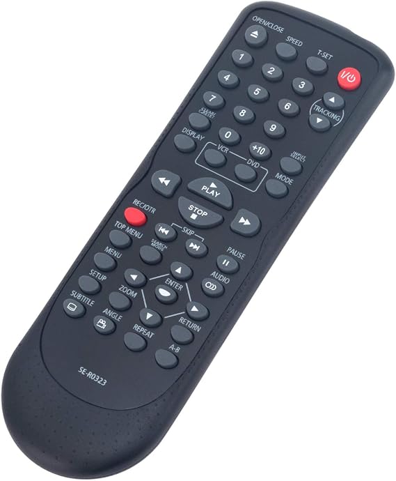 SE-R0323 SER0323 Replace Remote Control fit for Toshiba DVD Video VCR Combo
