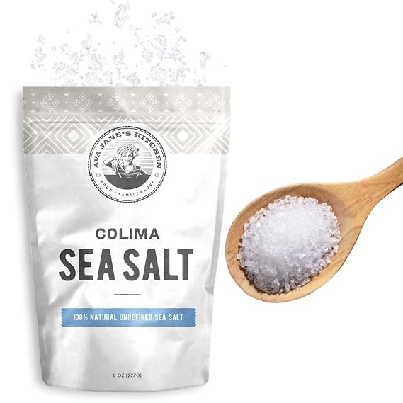 Organically Processed, Unrefined Natural Sea Salt, Hand Harvested, 100% Natural, Eco-Friendly.