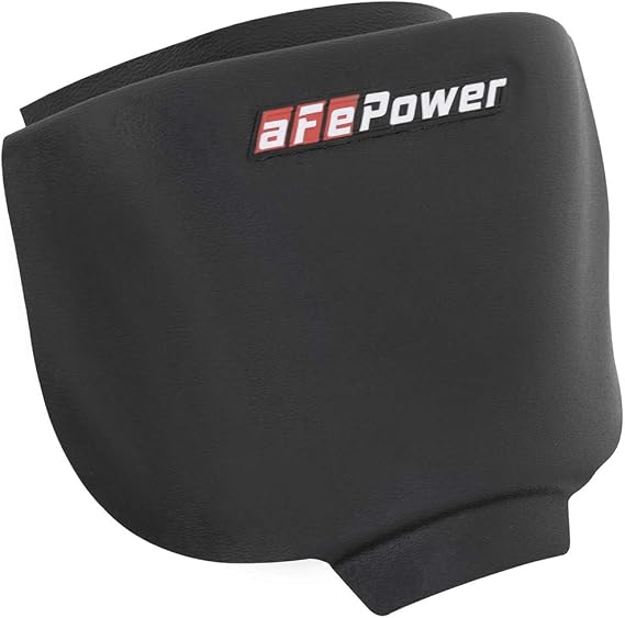 aFe Power AIS Cover; Dodge Challenger SRT Hellcat 15-16 V8-6.2L (sc) (Blk) 54-12808-B