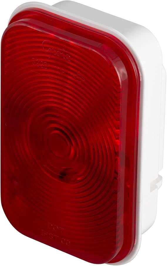 Grote 52202 Rectangular Stop Tail Turn Light - Double Contact
