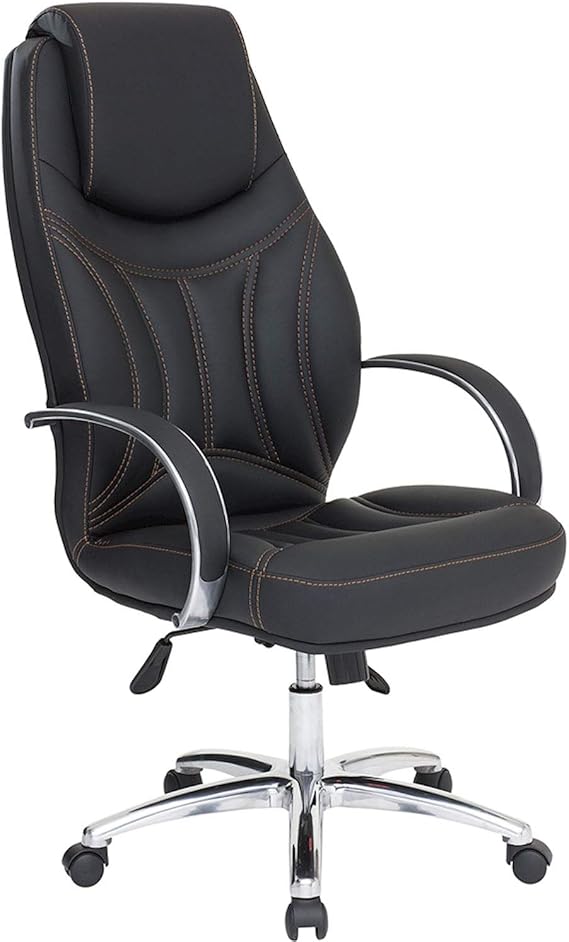 Space Office Sonic Manager Chair - Black