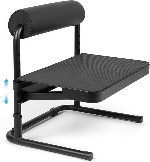 Adjustable Foot Rest Under Desk Footrest Leg Rest 6 Height Positions for Desk, Office Gaming Chairs Ergonomic with Relief Platform for Standing Desks