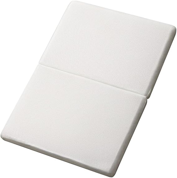 Aprica 2191219 Good Lave Seacore Baby Mattress Futon, Mini Size, 23.6 x 35.4 inches 60 x 90 cm, Made in Japan, Mattress, Baby Crib, Compatible with Conel Air White