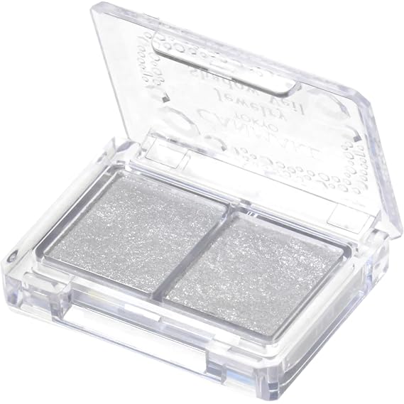 CANMAKE Jewelry Shadow Veil, Eyeshadow Glitter 0.08 oz (2.4 g) (01 Innocent Crystal)