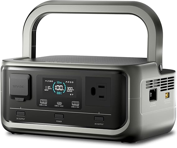 ALLPOWERS VOLIX P300 Portable Power Station, 256Wh 300W LiFePO4 Battery