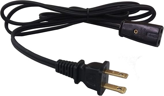 Replacement for West Bend 51608 51618 Percolator Power Cord 2 Pin Coffee Part Replacement