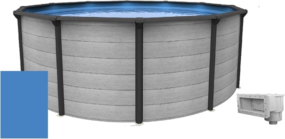 In The Swim Oasis 18 ft Round Above Ground Swimming Pool