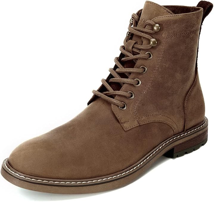 Arkbird Casual Boots For Men, Mens Boots, Combat Boots,Suede Boots Comfortable Stylish Lace Up Boots for Men
