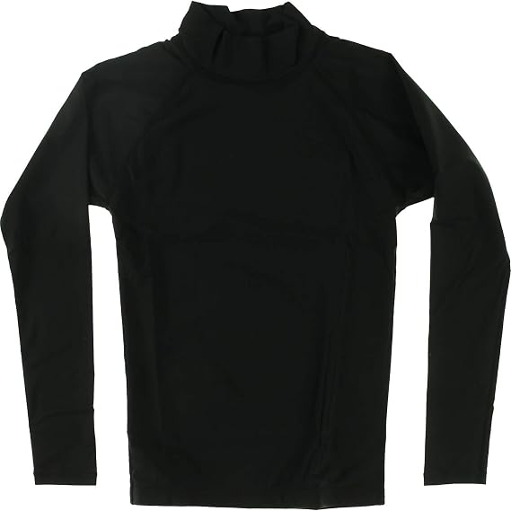 BLOCK SURF Rash Guard/Long Sleeve Size: Small Black