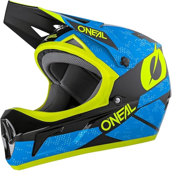O'Neal Sonus Deft Mountain Bike Helmet Blue/Neon Yellow SM