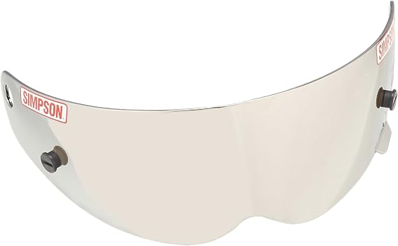 Simpson Racing 89406A Shield-Mirrored Bandits/ Diamond Back Helmet