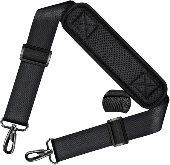 ZINZ 78 Inch Shoulder Strap,Black