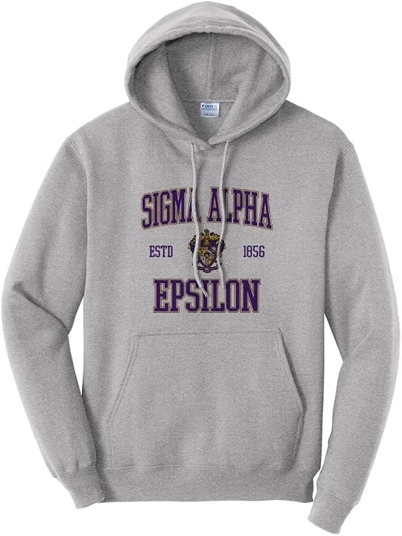 Campus Classics Sigma Alpha Epsilon Crest Hoodie