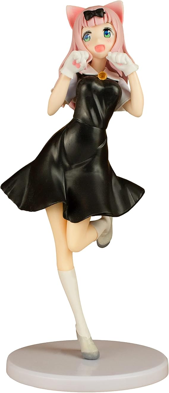 Kaguya Sama Love is War Chika Fujiwara Cat Ears Cute Collectible Figure