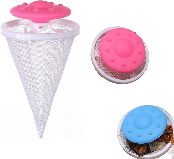 Pet Hair Remover for Laundry,Lint Catcher for Laundry, Washing Machine Floating Lint Mesh Bag, Reusable Household Hair Filter Washer Lint Trap Net Pouch
