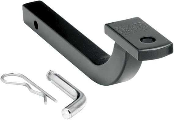 Draw-Tite 36063 Class II Trailer Hitch Ball Mount Drawbar, Fits 1-1/4 Inch Square Receiver, 3.125 Inch Rise, 3,500 lbs. Capacity, Black