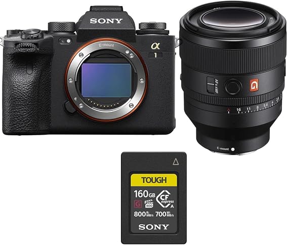 Sony Alpha 1 Mirrorless Camera with Sony FE 50mm f/1.2 G Master Lens - with