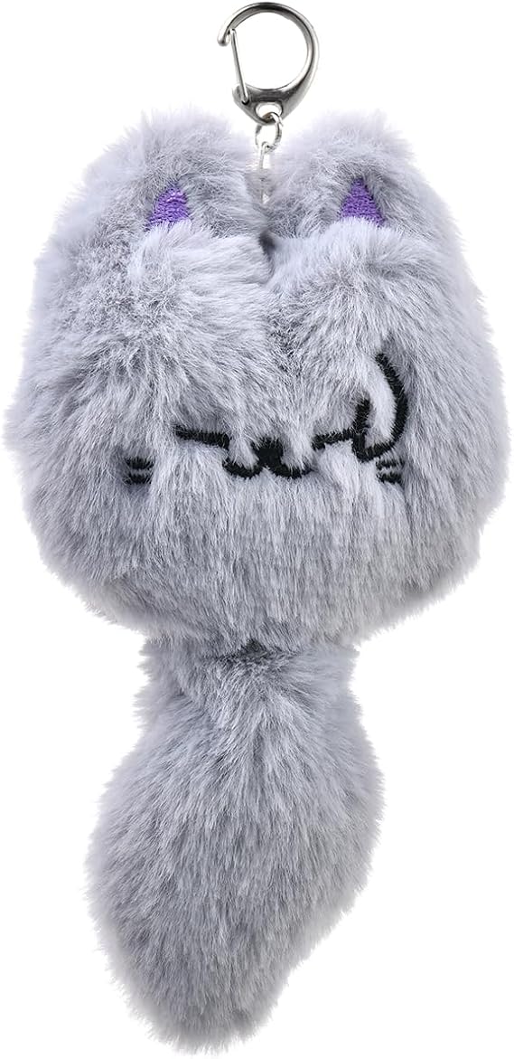 PUCAPOCO JJK Keychain Kawaii Plush Anime Keychain Bag Charms for Purse Backpack Car Best Friend