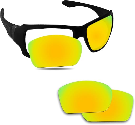 Fiskr Anti-Saltwater Lenses Replacement for Oakley Big Taco Sunglasses