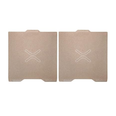 Creality SPARKX i7 3D Printer Double-Sided Gold Texture Print Bed, 265x300mm, Strong Bed Adhesion & Magnetic Force, Flexible and Reusable, Easy Print Removal