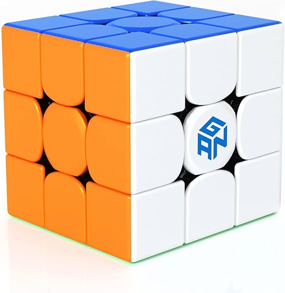 GAN 356 R S, 3x3 Speed Cube Gans 356RS Magic Cube Non-Magnetic (Stickerless)