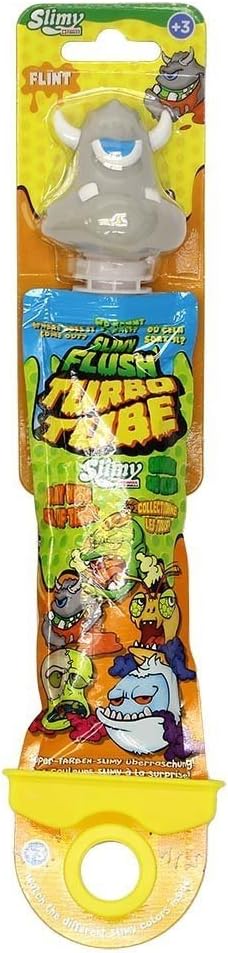 SLIMY Flush Turbo Tube Gooey Slime Toy- (Flint)