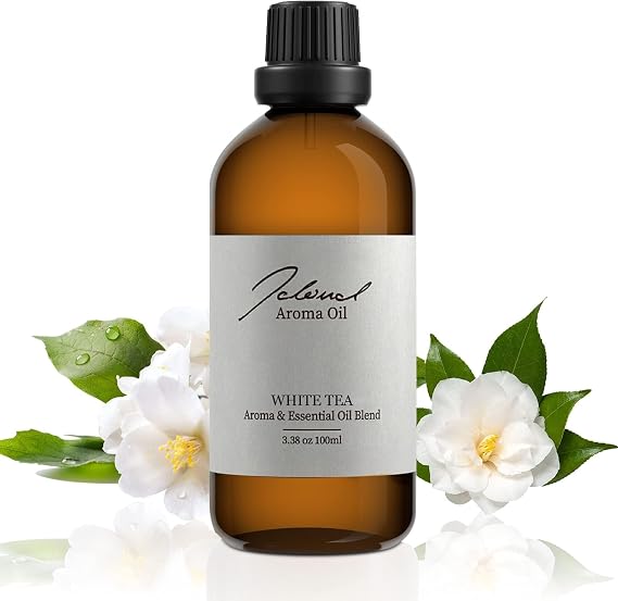JCLOUD White Tea Hotel Diffuser Oil, Luxury Home & Hotel Scents 100mL