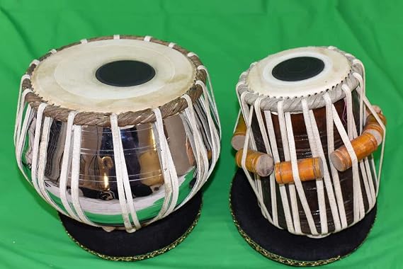 Gullu professional brass tabla set handcrafted indian percussion instrument