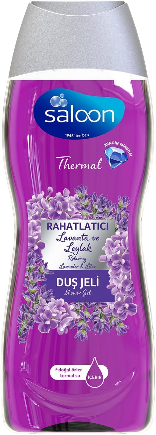 SALOON Therml Duş Jeli Rahatlatici Lavanta & Leylak 450Ml