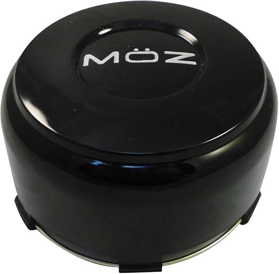 Moz Wheels 2001-13 Gloss Black Custom Wheel Center Caps (1 CAP)