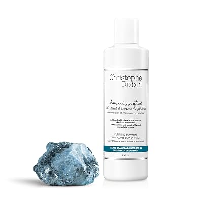 Christophe Robin Purifying Shampoo with Jujube Bark Extract 250ml Pack of 1
